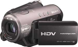 Рис. 5. Sony HDR-HC3E — видеокамера HDV